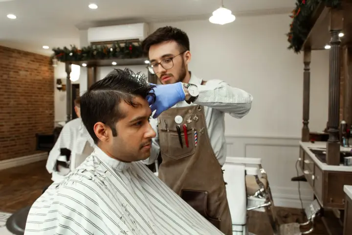 Blade Street Barbers website design