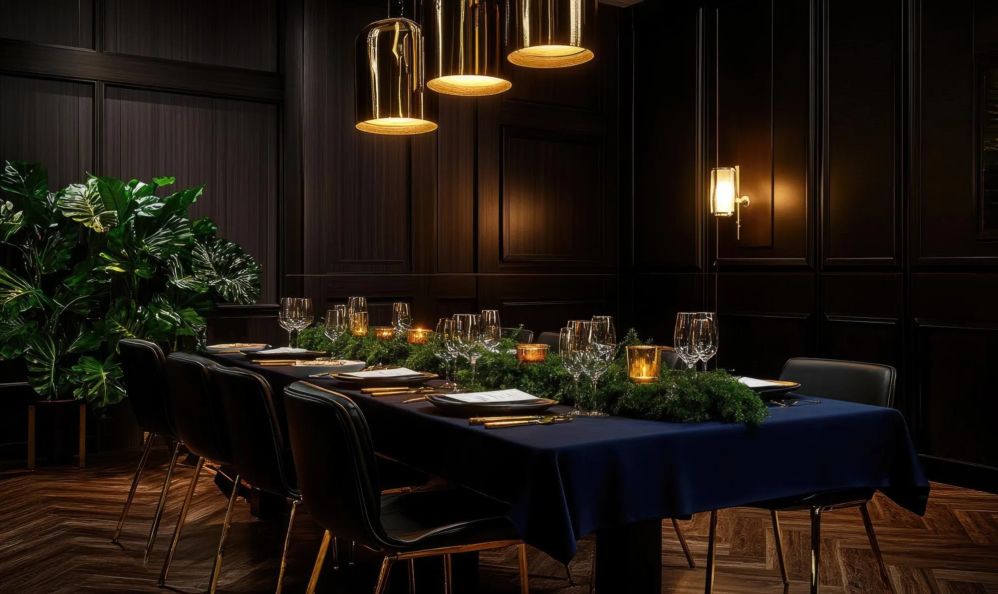 Ember & Oak — Restaurant website design preview