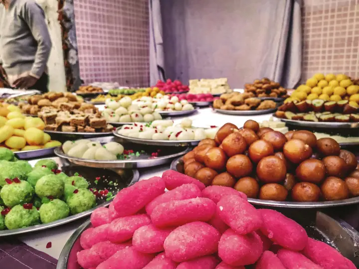 Mishti Mahal Sweets website design